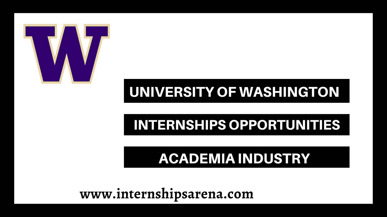 University Of Washington Internship 