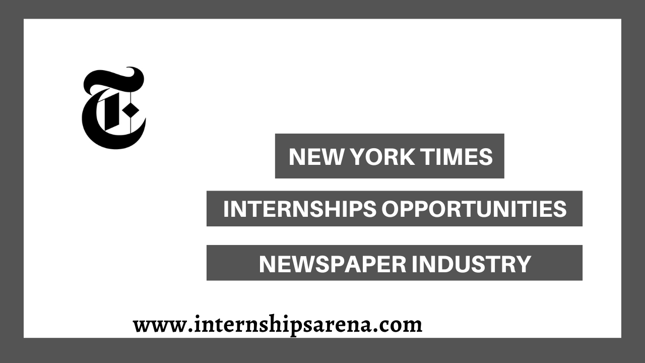 New York Times Internships In 2024 Internships Arena