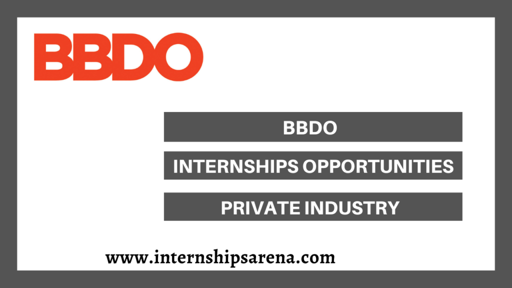 BBDO Internship In 2024 Fresh Beginnings Internships Arena