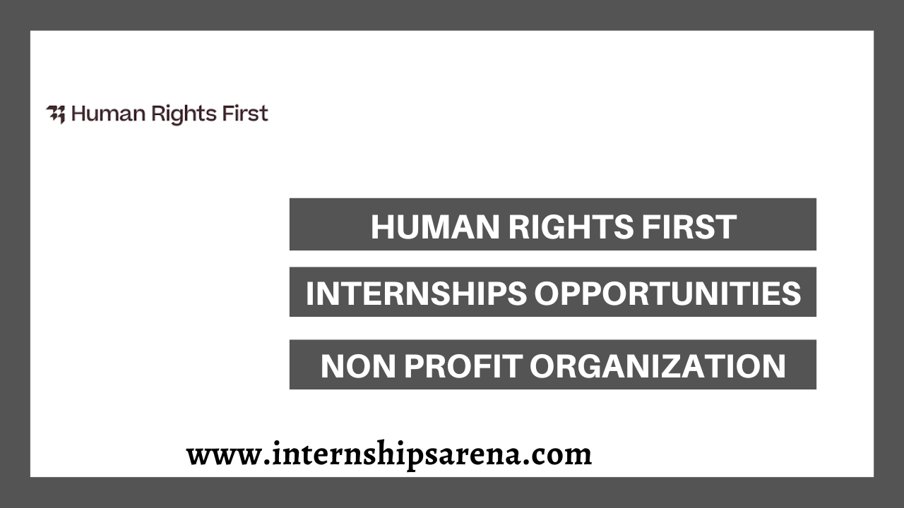 Human Rights First Internship
