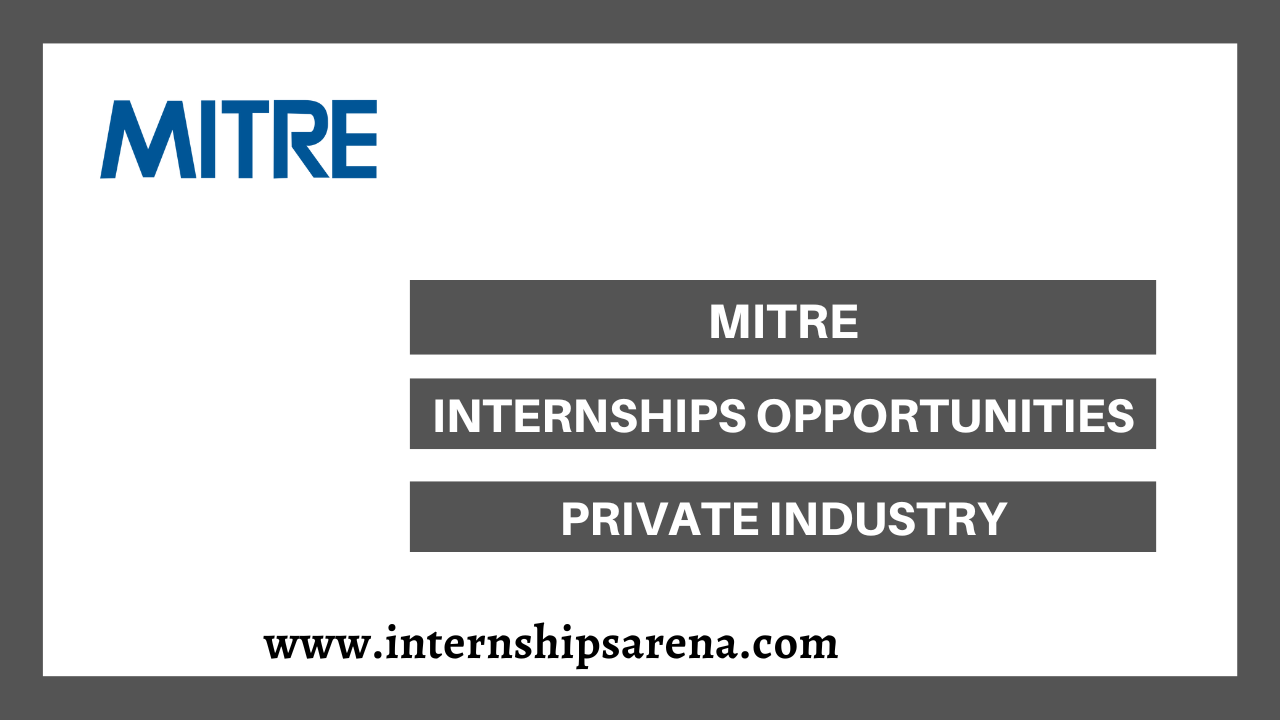 Mitre Internship In 2024 Available For Students Internships Arena
