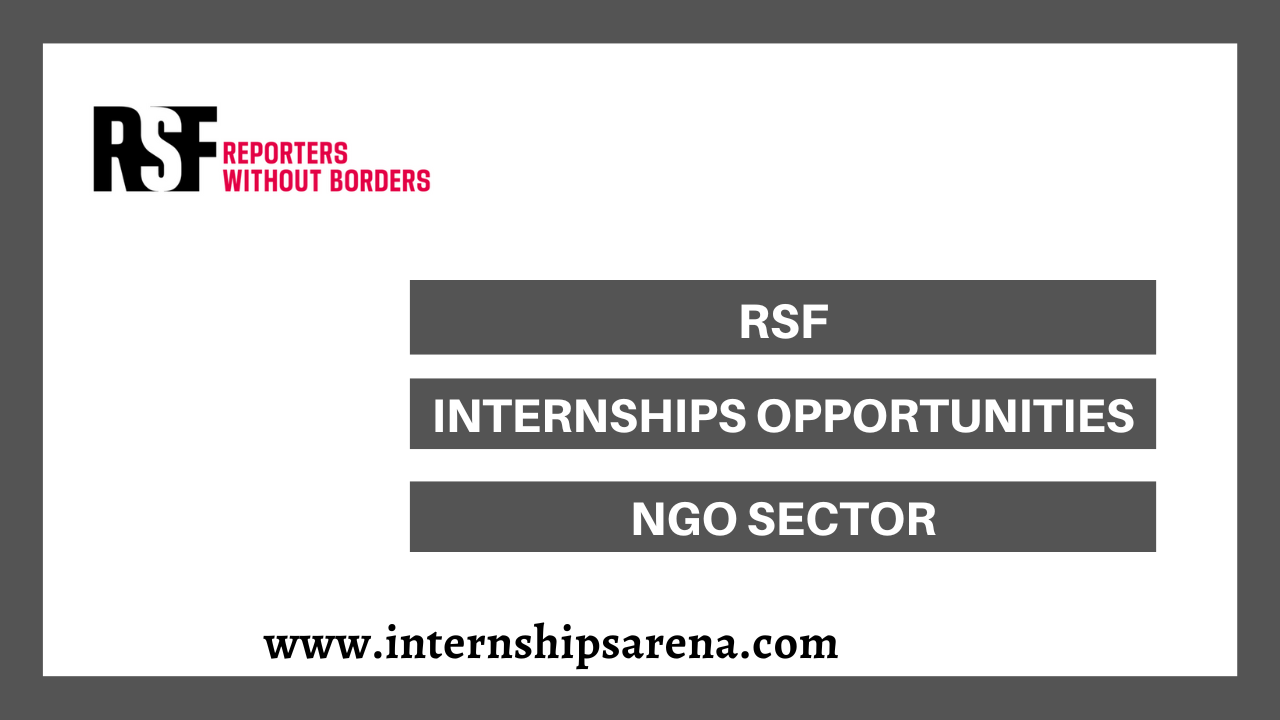 Reporters Without Borders Internships