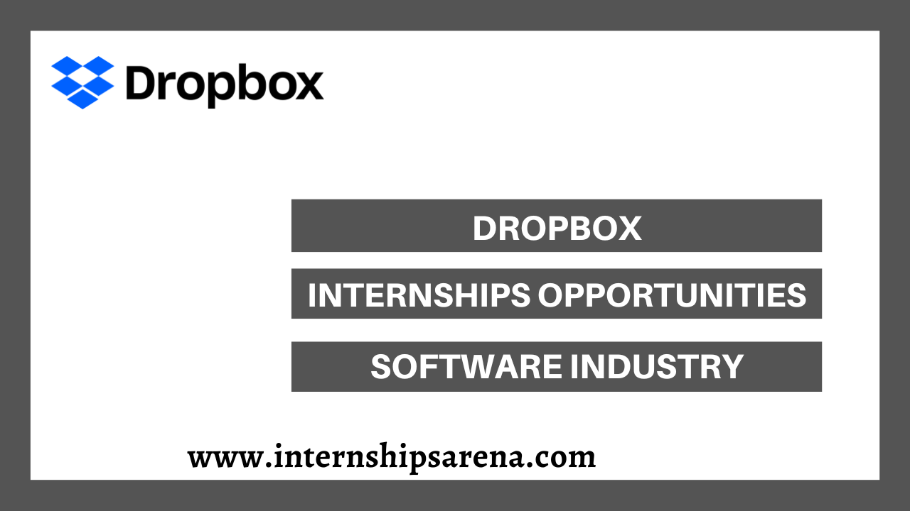 Dropbox Internship In 2024 New Vacancies Internships Arena