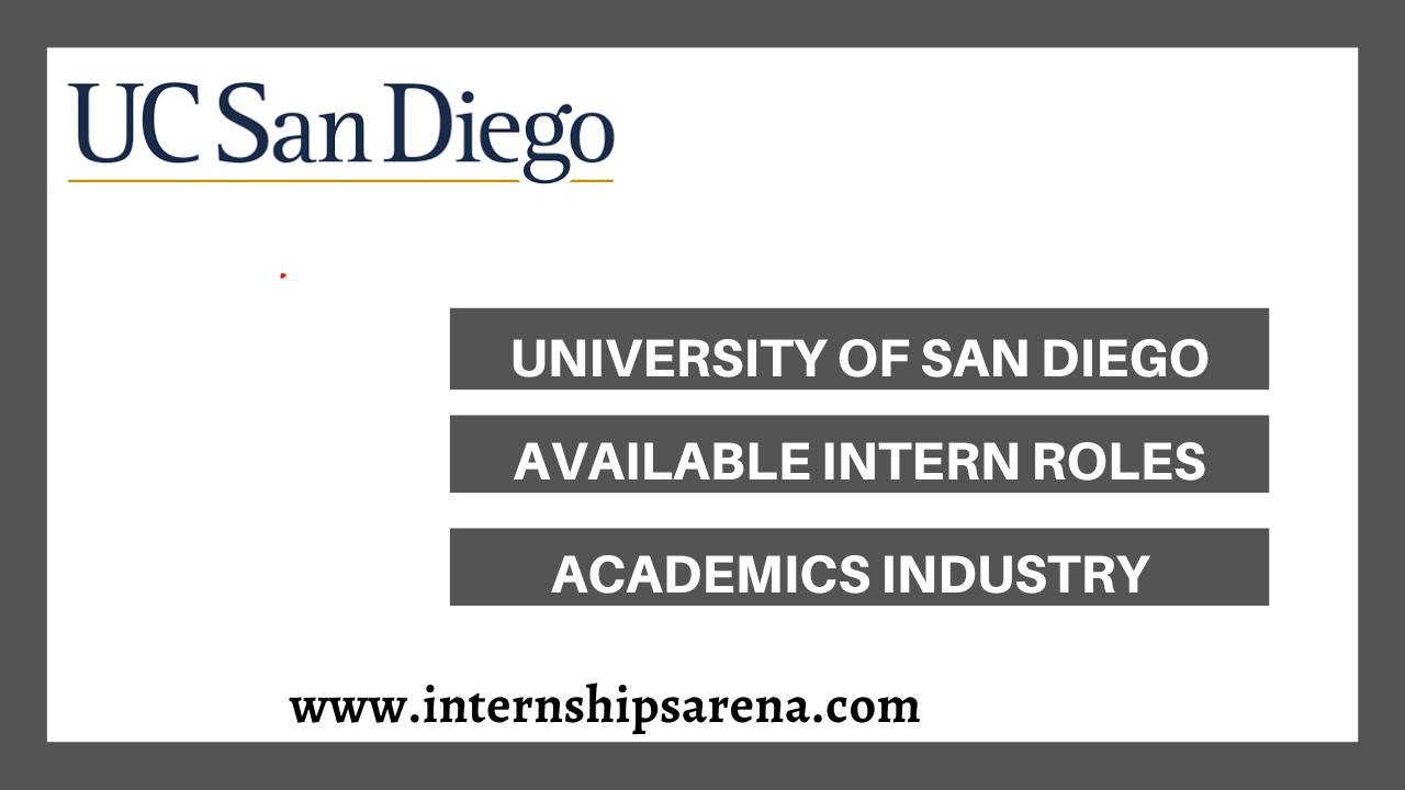 UCSD Internships 