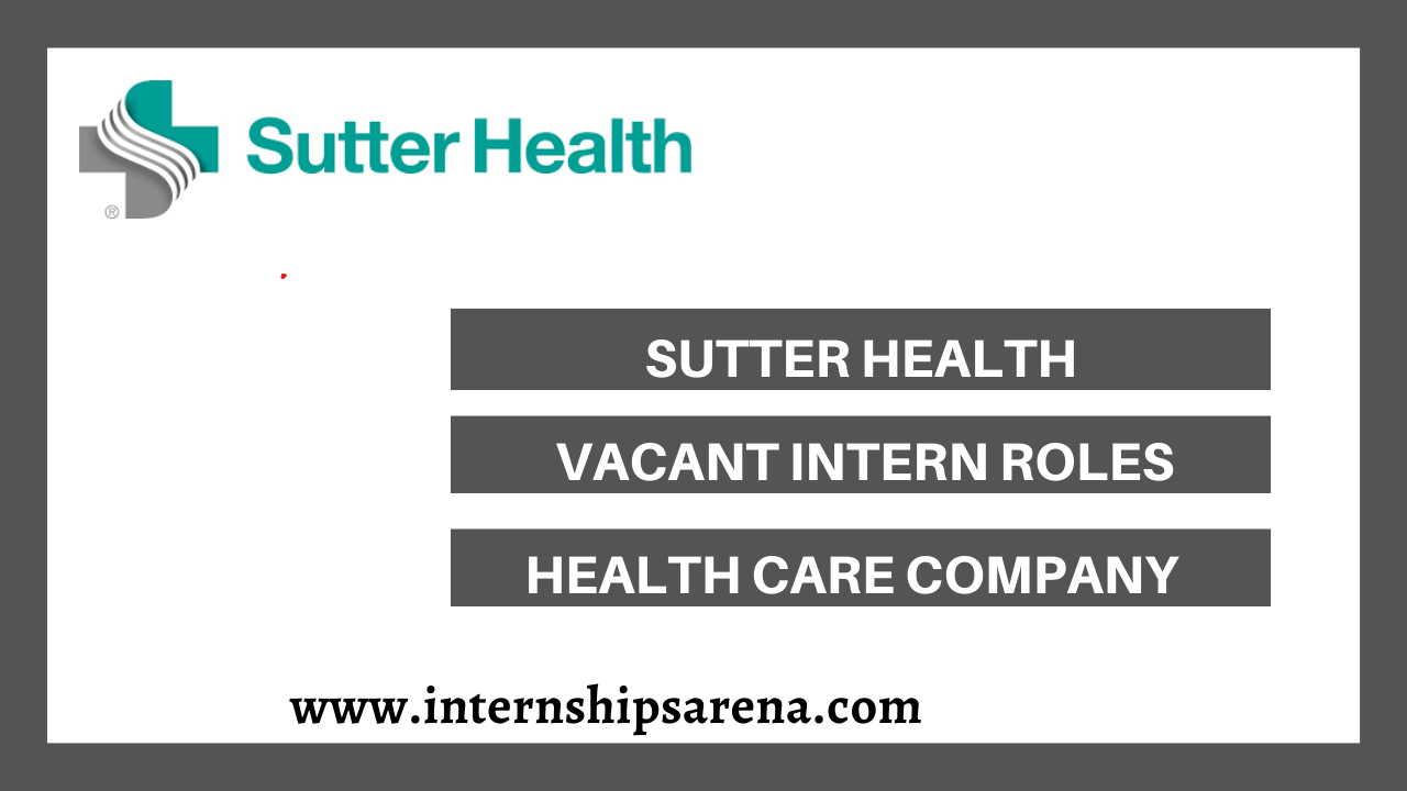 Sutter Health Internship