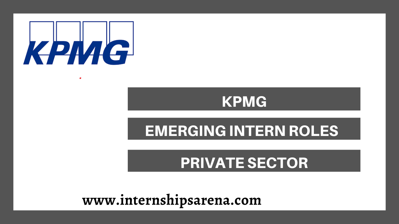 KPMG Internship In 2024 Life Sciences Internships Arena