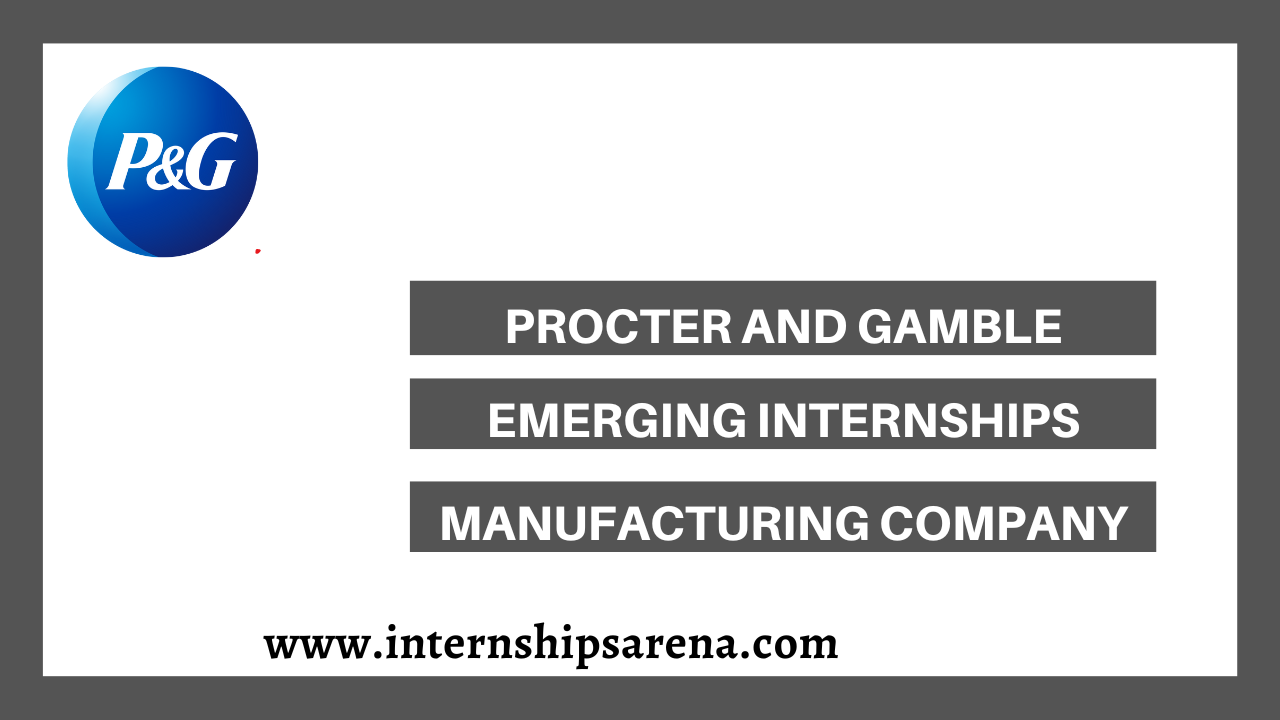 Procter And Gamble Internship