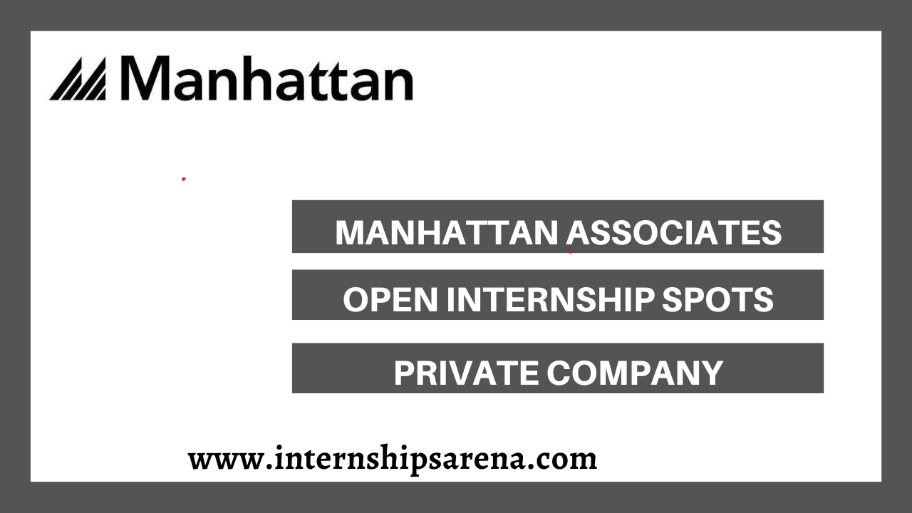Manhattan Associates Internship