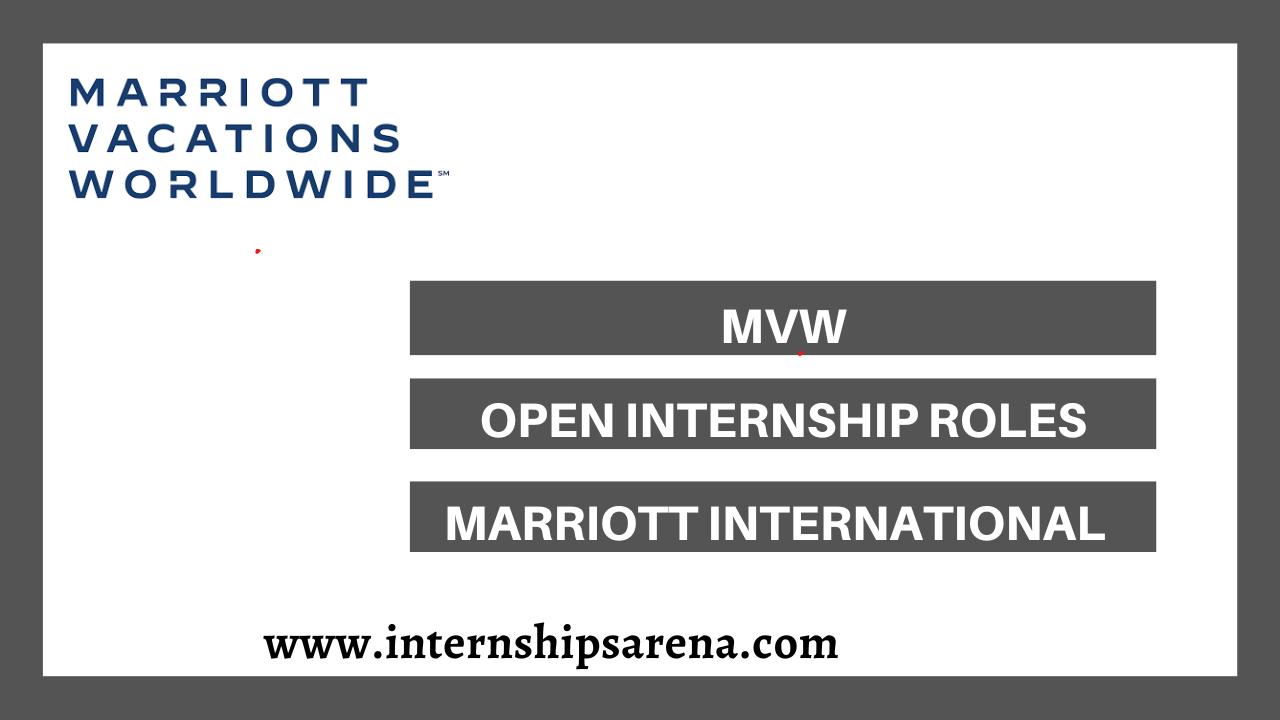 Marriot Vacations Worldwide Internship