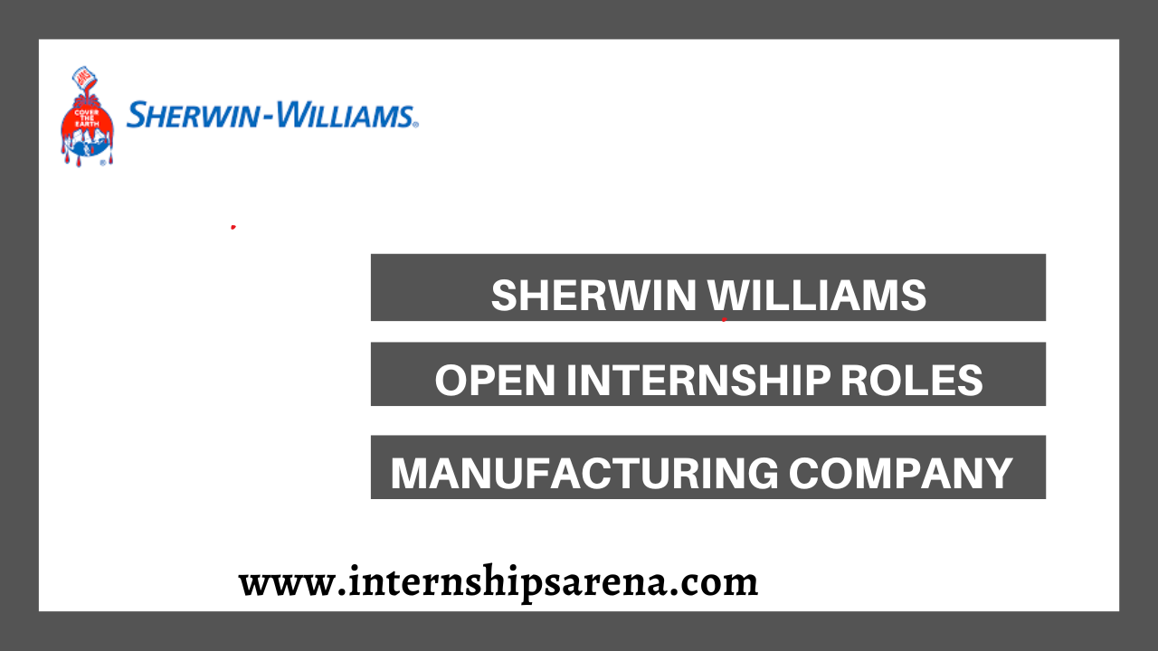 Sherwin Williams Internship